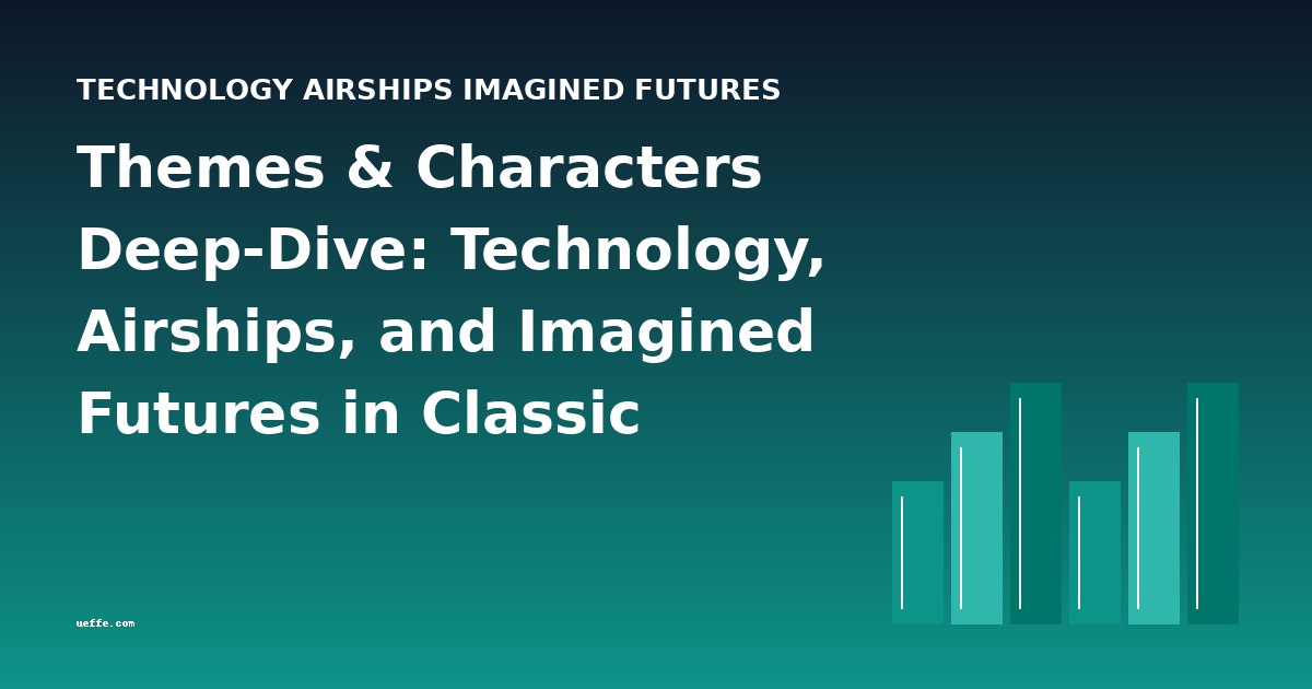 Themes & Characters Deep-Dive: Technology, Airships, and Imagined Futures in Classic Literature